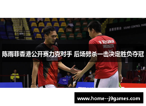 陈雨菲香港公开赛力克对手 后场劈杀一击决定胜负夺冠